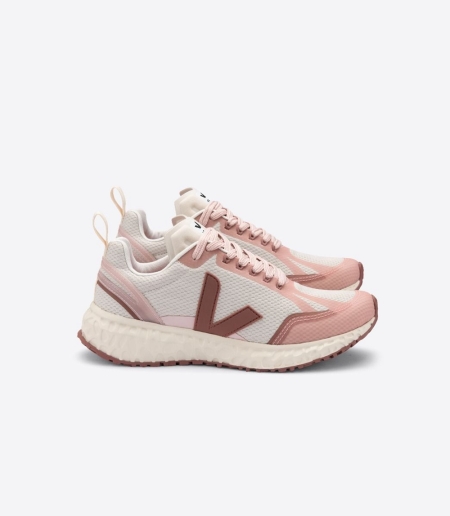 Women Veja Condor Mesh Vegan Shoes Vegan Shoes White/Pink ireland IE-6741PM